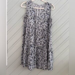 Lucky Brand 100% Linen Sun dress Size Small